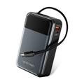 Vention FHYB0 Banque d'alimentation 20000mAh avec câble USB-C intégré - 65W